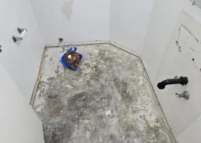 Bathroom Floor Water Damage Remediation in Oceanside, CA