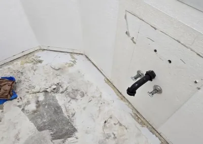Bathroom Floor Water Damage Remediation in Oceanside, CA