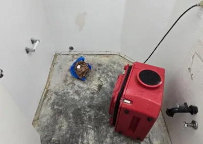 Bathroom Floor Water Damage Remediation in Oceanside, CA