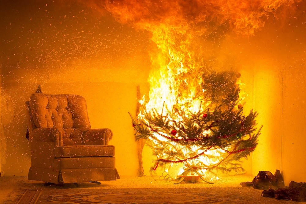 Stop the Christmas Tree From Catching Fire